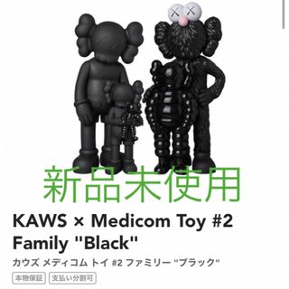 メディコムトイ(MEDICOM TOY)のkaws family medicom toy black(フィギュア)