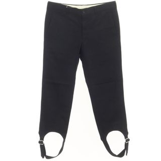 コムデギャルソンオムプリュス(COMME des GARCONS HOMME PLUS)の【中古】コムデギャルソンオムプリュス COMME des GARCONS HOMME PLUS 2023年春夏 ツイルウール 変形パンツ ブラック【サイズM】【メンズ】(その他)