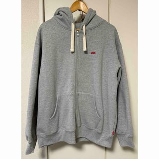 Supreme Small Box Zip Up アッシュグレー XL