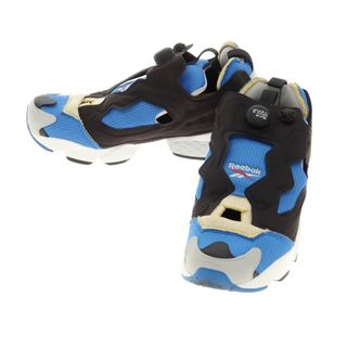 【中古】メゾン マルジェラ Maison Margiela × REEBOK インスタポンプフューリー スニーカー ブルーxブラック【サイズ27cm】【メンズ】(スニーカー)