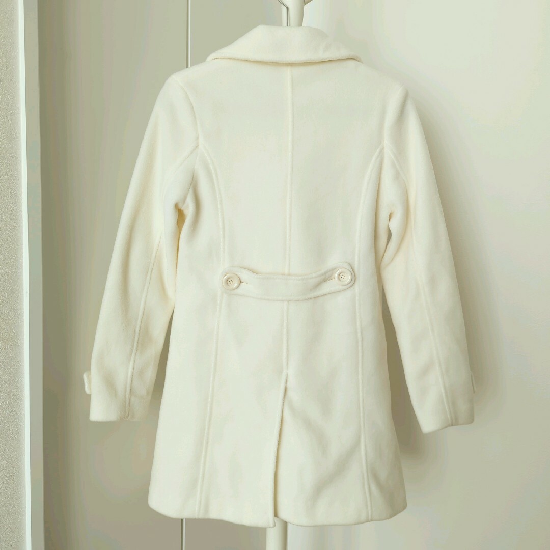 PIKO(ピコ)のPIKO ピコ 白 ホワイト コート ダブル  ピーコート レディースのジャケット/アウター(ピーコート)の商品写真