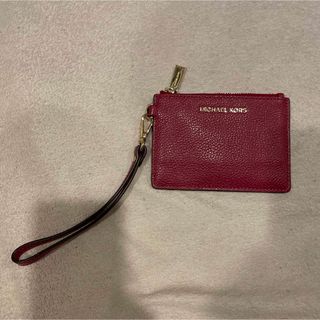 マイケルコース(Michael Kors)のMICHAEL KORS パスケース ピンク(名刺入れ/定期入れ)