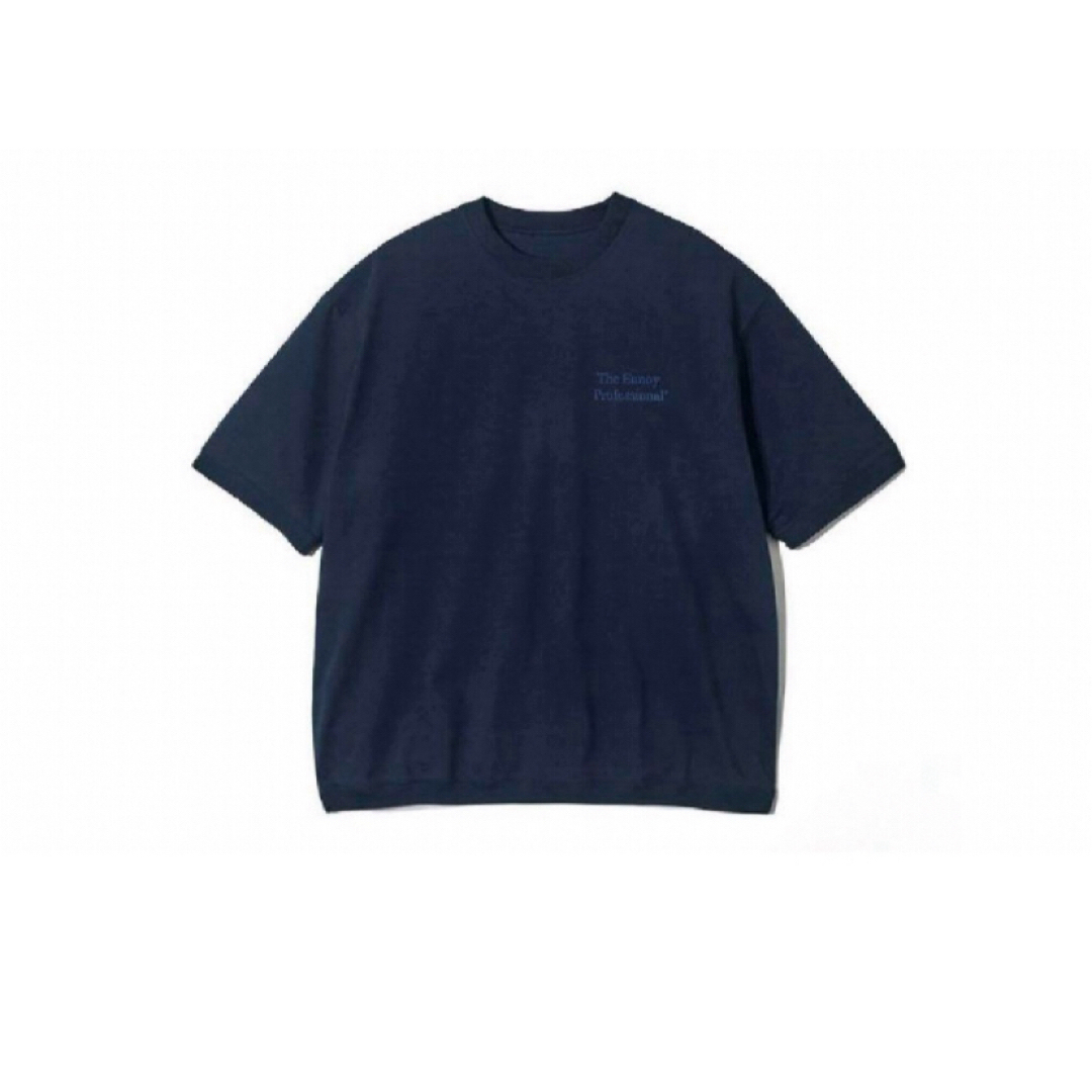 ENNOY Short Sleeve Hem Rib Tee "Navy"