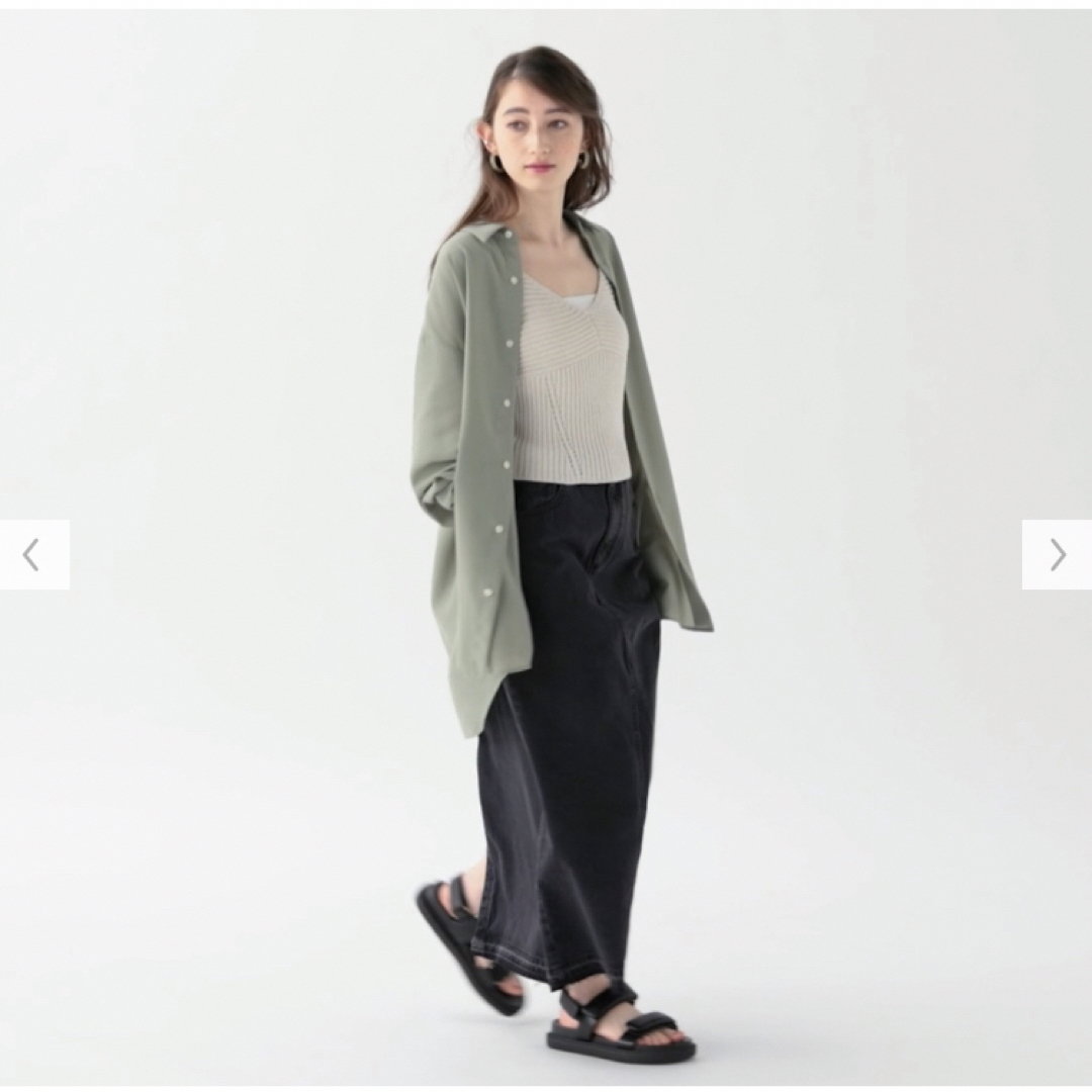 GU - GU リブニットキャミソール Sの通販 by mina shop GU - GU リブニットキャミソール Sの通販 by mina shop