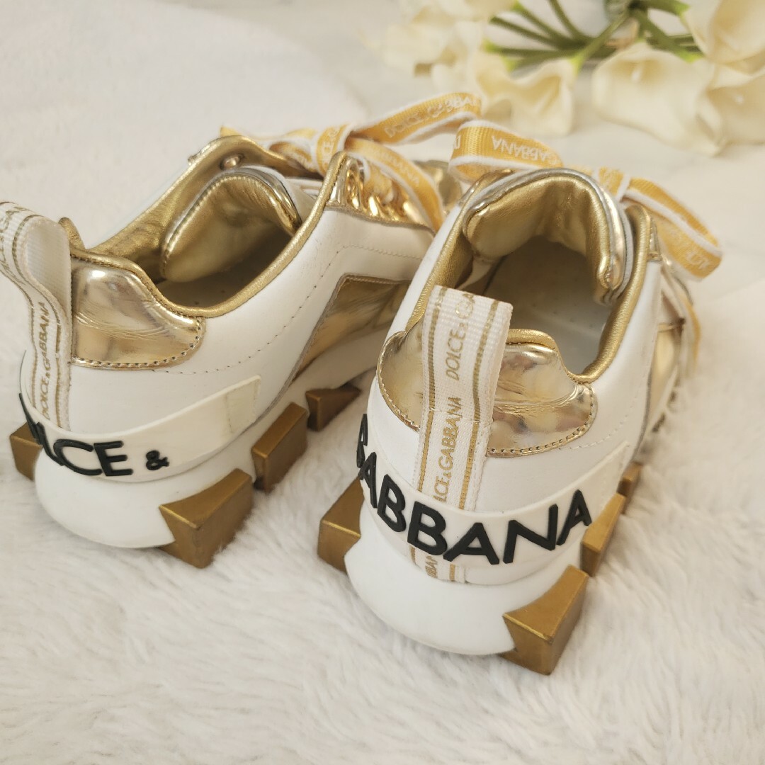 DOLCE&GABBANA(ドルチェアンドガッバーナ)のレア♪DOLCE&GABBANA スニーカーキッズ30サイズ キッズ/ベビー/マタニティのキッズ靴/シューズ(15cm~)(スニーカー)の商品写真