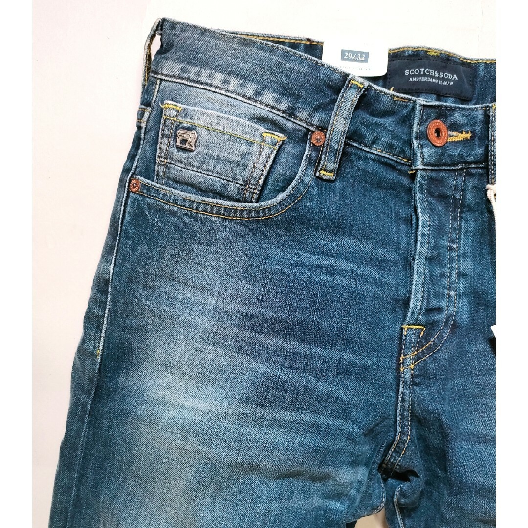 SCOTCH & SODA(スコッチアンドソーダ)の新品　SCOTCH＆SODA  スコッチアンドソーダ　ストレッチテーパードデニム メンズのパンツ(デニム/ジーンズ)の商品写真