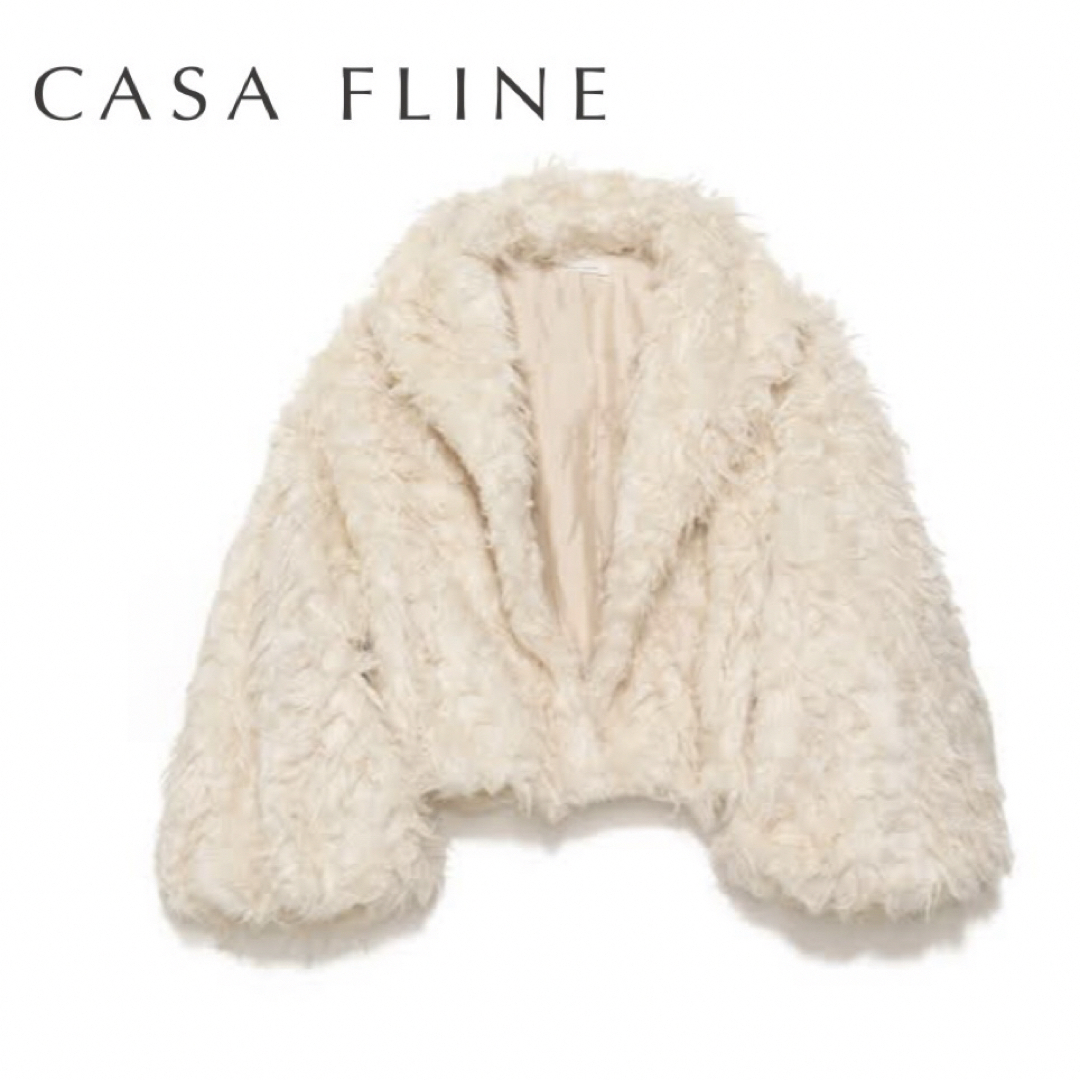 【未使用】CASA FLINE ボリュームエコ ファーコート | フリマアプリ ラクマ