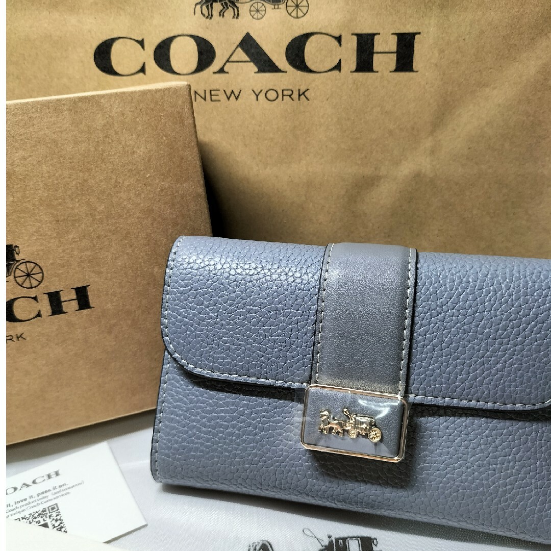 COACH　ミディアム　グレース　ウォレット　新品未使用