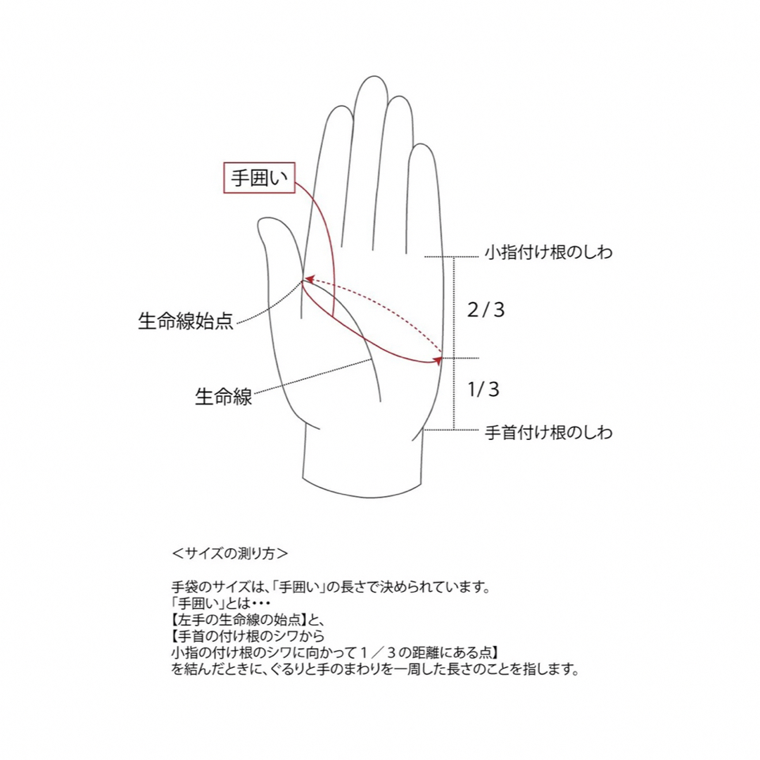 kuroda クロダ　レザー手袋　ホワイト　白　カシミヤ裏地　新品未使用 レディースのファッション小物(手袋)の商品写真