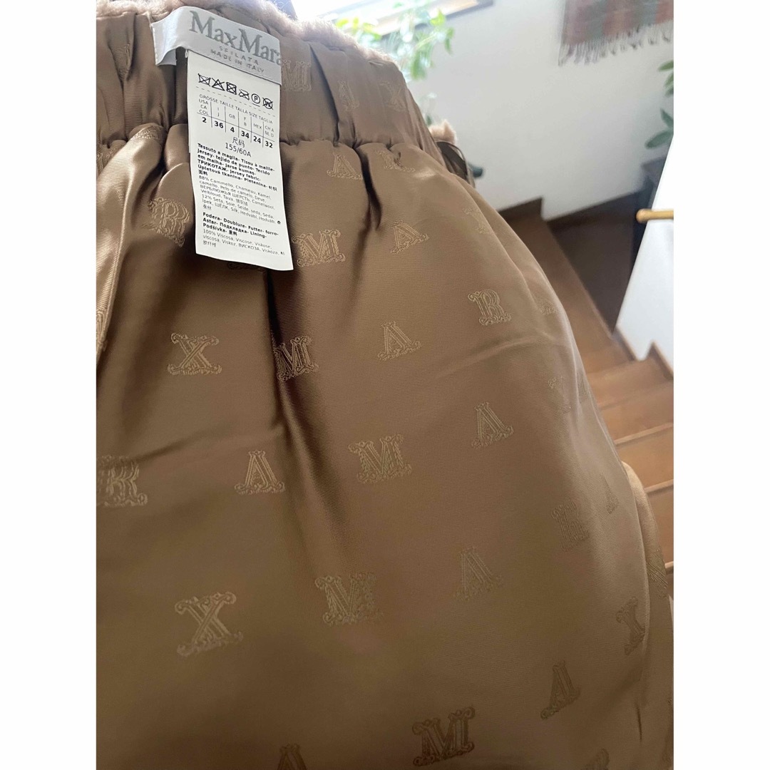 MaxMara テディスカート 36 キャメル テディベア ミニ マックスマーラ