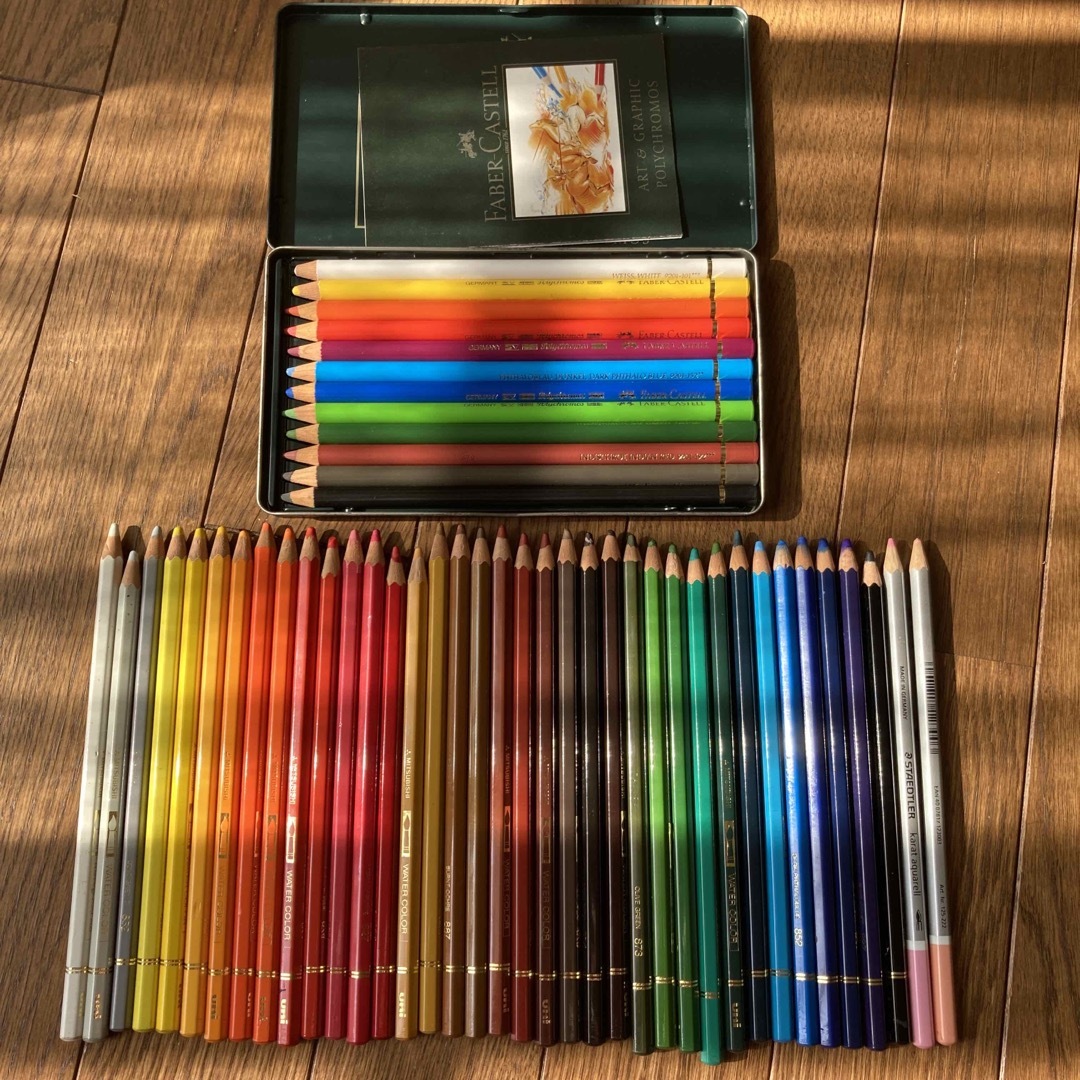 FABER-CASTELL(ファーバーカステル)の水彩色鉛筆　50色セット エンタメ/ホビーのアート用品(色鉛筆)の商品写真