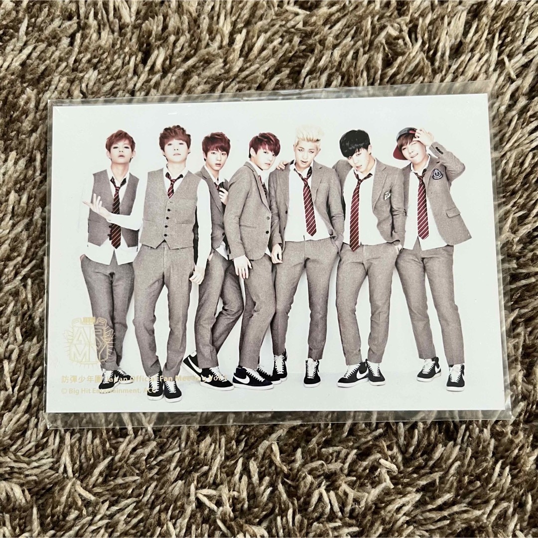 BTS 防弾少年団 1st fan meeting 創立式 ポストカードファンミ BTS 防弾少年団 1st fan meeting 創立式 ポストカードファンミ