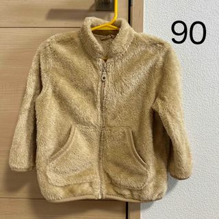 ユニクロ(UNIQLO)のユニクロ　ベビーフリースジャケット(ジャケット/上着)