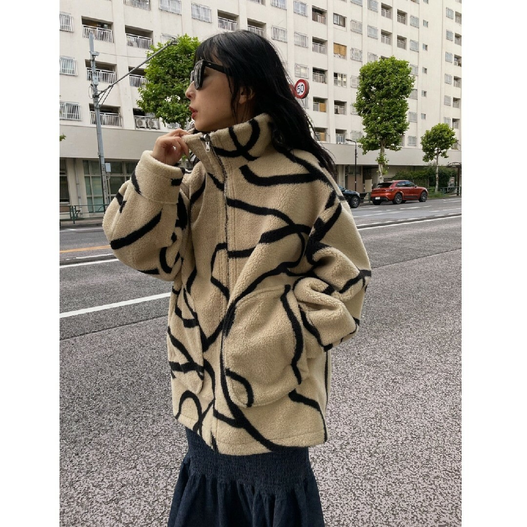 レディースAMERI　アメリ　2WAY REVERSIBLE BOA JACKET