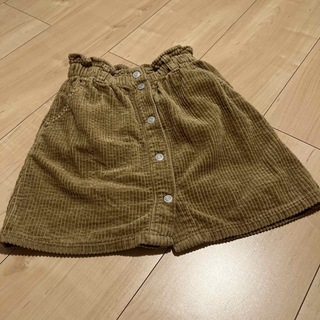 ザラキッズ(ZARA KIDS)のZARA コーデュロイ　スカート　104(スカート)