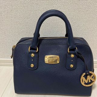 マイケルコース(Michael Kors)のマイケルコース　バッグ　ハンドバッグショルダーバッグ　ネイビー2way(ハンドバッグ)