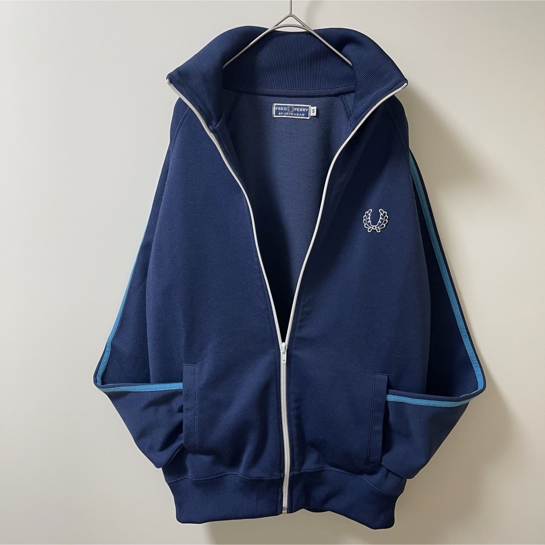 FRED PERRY - 80s美品】フレッドペリー古着トラックジャケット月桂樹