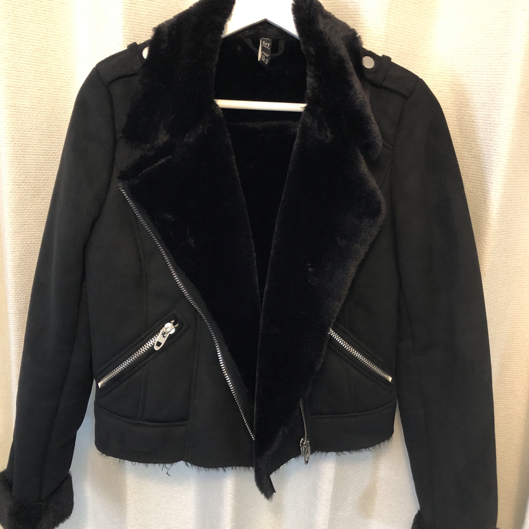 ZARA(ザラ)のZARAライダースジャケット レディースのジャケット/アウター(ライダースジャケット)の商品写真