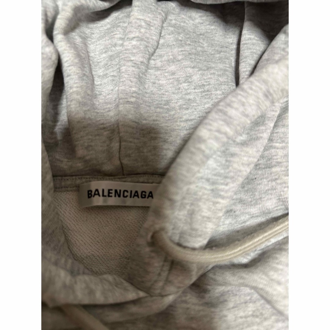 Balenciaga(バレンシアガ)のバレンシアガ　xsパーカー　グレー メンズのトップス(パーカー)の商品写真