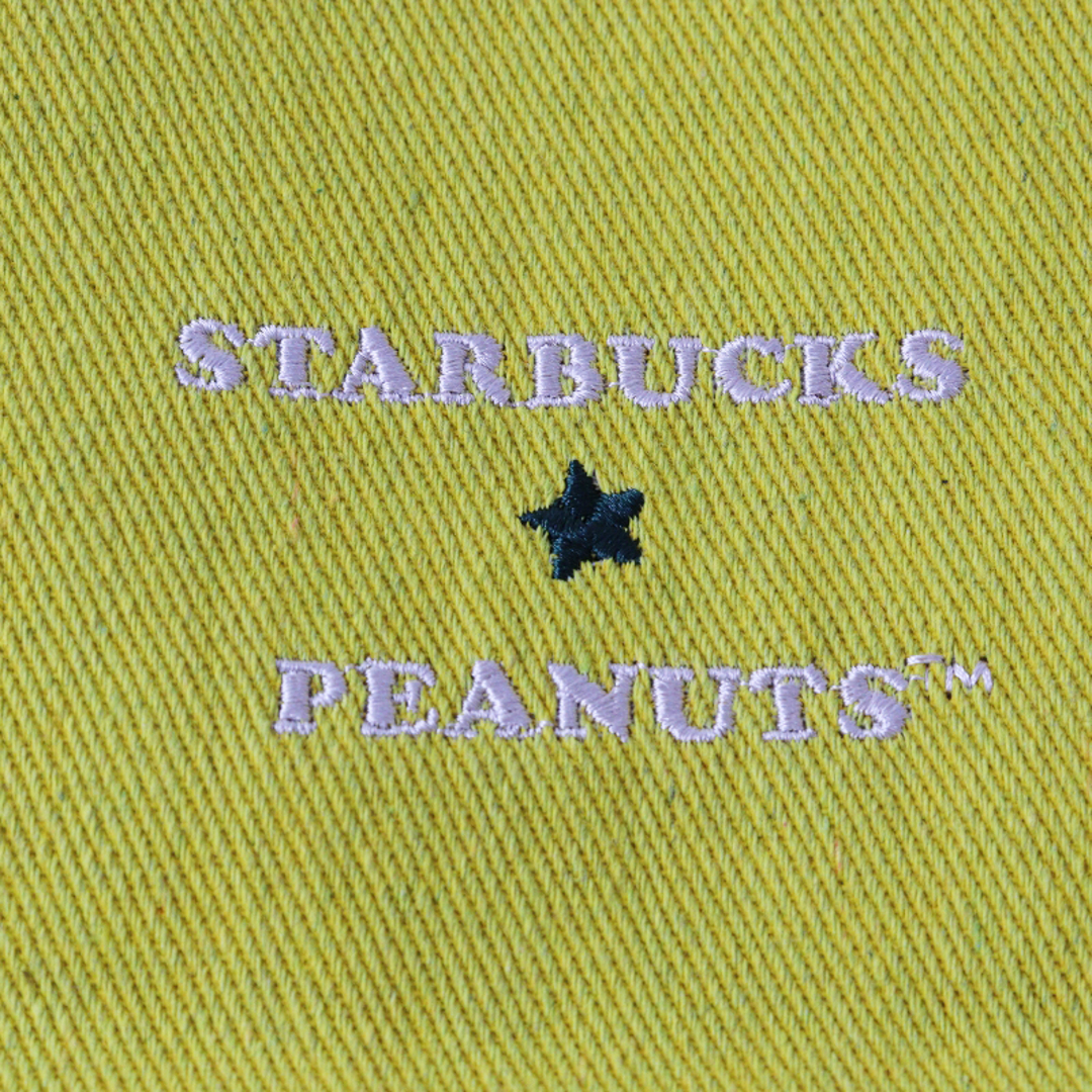 PEANUTS(ピーナッツ)のスターバックス STARBUCKS x PEANUTS ピーナッツ トートバッグ /イエロー カバン 鞄 ハンドバッグ スヌーピー【2400013585309】 レディースのバッグ(トートバッグ)の商品写真