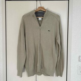 ラコステ(LACOSTE)のLACOSTE（ラコステ）ジップアップセーター　6(ニット/セーター)