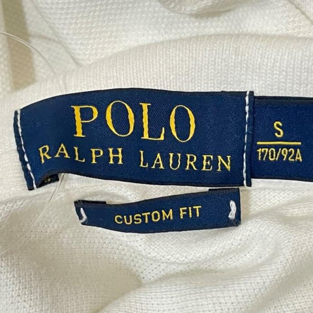 POLO RALPH LAUREN(ポロラルフローレン)のポロラルフローレン 半袖ポロシャツ S - 白 メンズのトップス(ポロシャツ)の商品写真