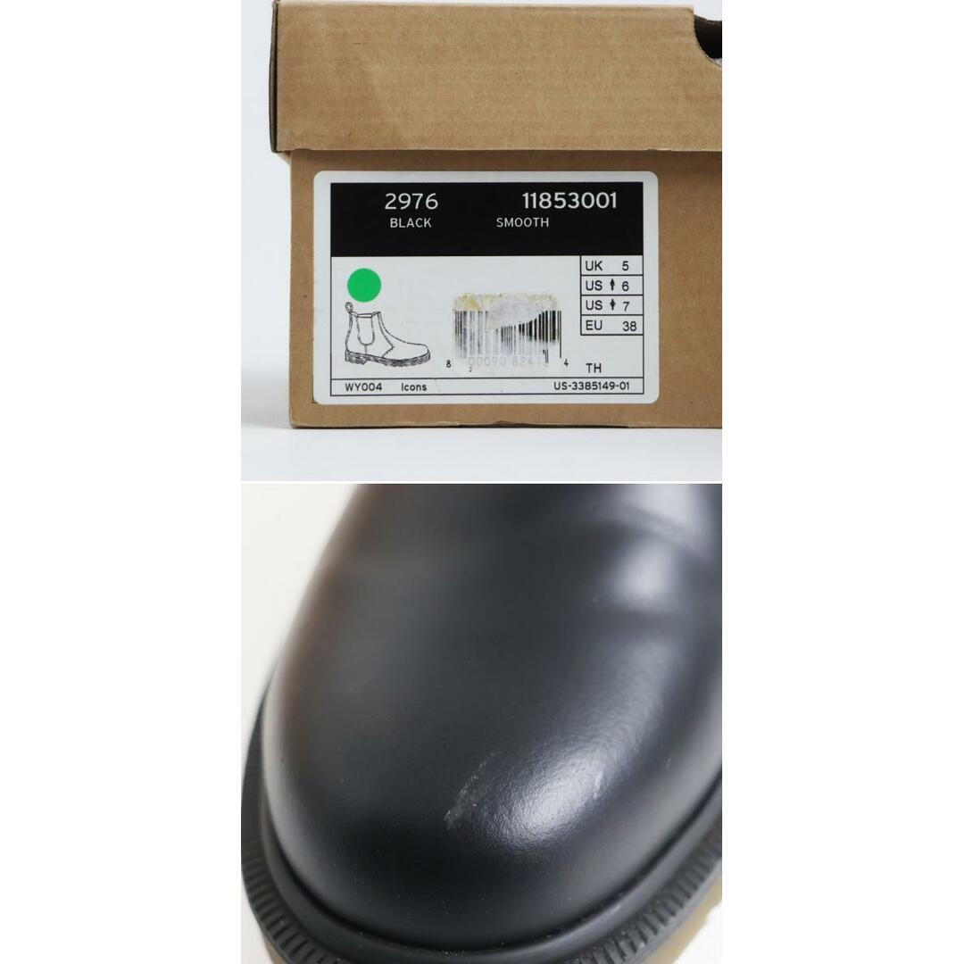 Dr.Martens(ドクターマーチン)の極美品●Dr.Martens ドクターマーチン CHELSEA BOOT 2976 11853001 レザー サイドゴアブーツ/チェルシーブーツ ブラック UK5 箱付き メンズの靴/シューズ(ブーツ)の商品写真