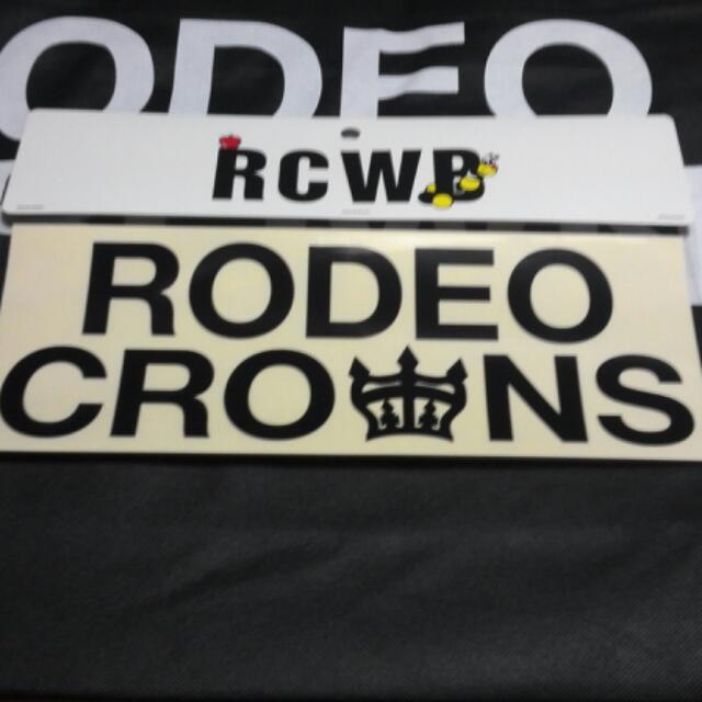 RODEO CROWNS(ロデオクラウンズ)のRODEO♡ロゴステッカー インテリア/住まい/日用品の文房具(その他)の商品写真