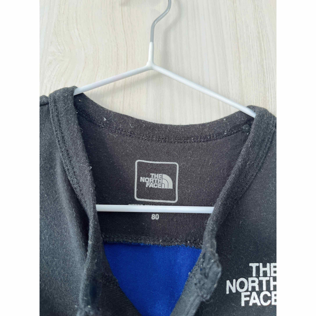 美品◎The north faceロンパース帽子セット 80