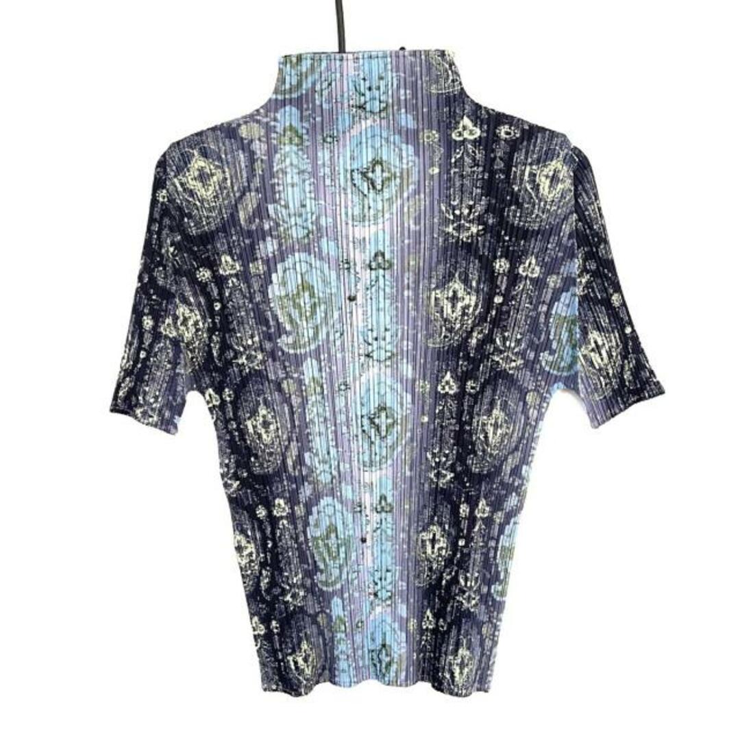 PLEATS PLEASE ISSEY MIYAKE - プリーツプリーズ 半袖カットソー 3 L美