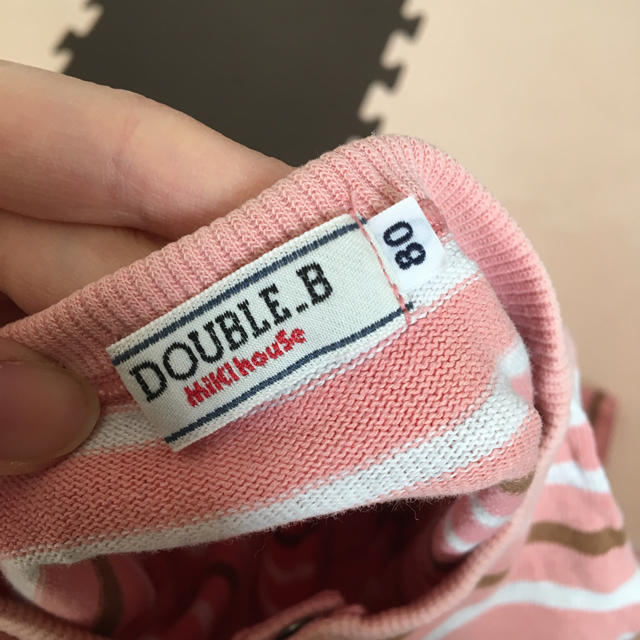 DOUBLE.B(ダブルビー)のmilky-rhyme様専用  DOUBLE.B ロンパース キッズ/ベビー/マタニティのベビー服(~85cm)(ロンパース)の商品写真