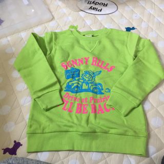 スキップランド(Skip Land)の新品♡黄緑トレーナー♡120(Tシャツ/カットソー)