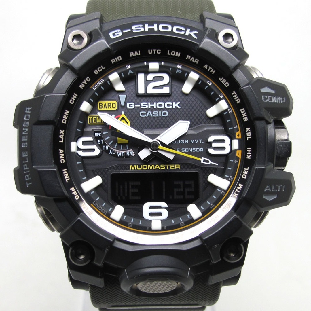 CASIOジーショックCASIO (カシオ) 腕時計 G-SHOCK マッドマスター GWG-1000-1A3JF ソーラー電波