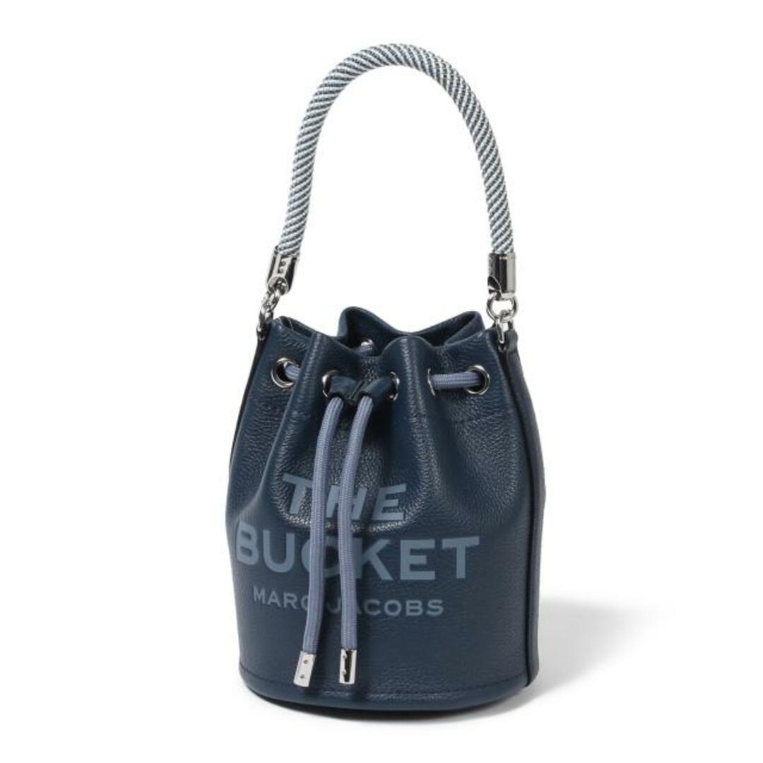 サイズ単位【新品未使用】 MARC JACOBS マークジェイコブス ハンドバッグ ショルダー THE LEATHER BUCKET BAG H652L01PF22 【BLUE SEA】