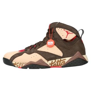 ナイキ ×パタ  AIR JORDAN 7 RETRO PATTA AT3375-200 エアジョーダン7レトロスニーカー メンズ 26cm