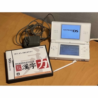 ニンテンドウ(任天堂)の任天堂　DS lite 漢字力ソフト付き(携帯用ゲーム機本体)