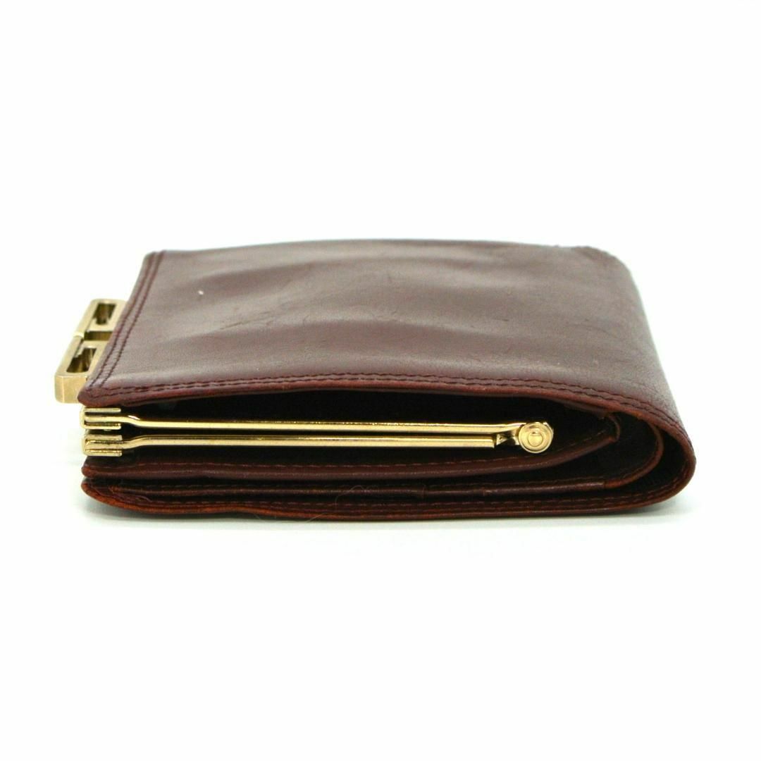 【B級品】 ジバンシー 財布 がま口型 ブラウン レディース コンパクト 小銭入