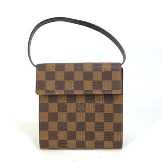 ルイヴィトン(LOUIS VUITTON)のルイヴィトン LOUIS VUITTON CDケース DVDケース ポーチ M99074  ダミエ 日本20周年限定 カバン ハンドバッグ ダミエキャンバス エベヌ ブラウン(ハンドバッグ)