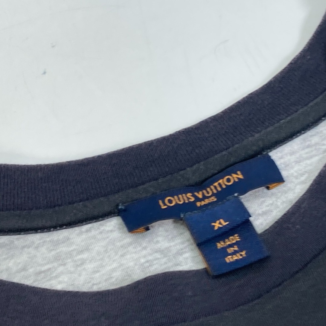 LOUIS VUITTON(ルイヴィトン)のルイヴィトン LOUIS VUITTON VHSビデオプリント 半袖 トップス アパレル 半袖Ｔシャツ コットン ブラック レディースのトップス(Tシャツ(半袖/袖なし))の商品写真