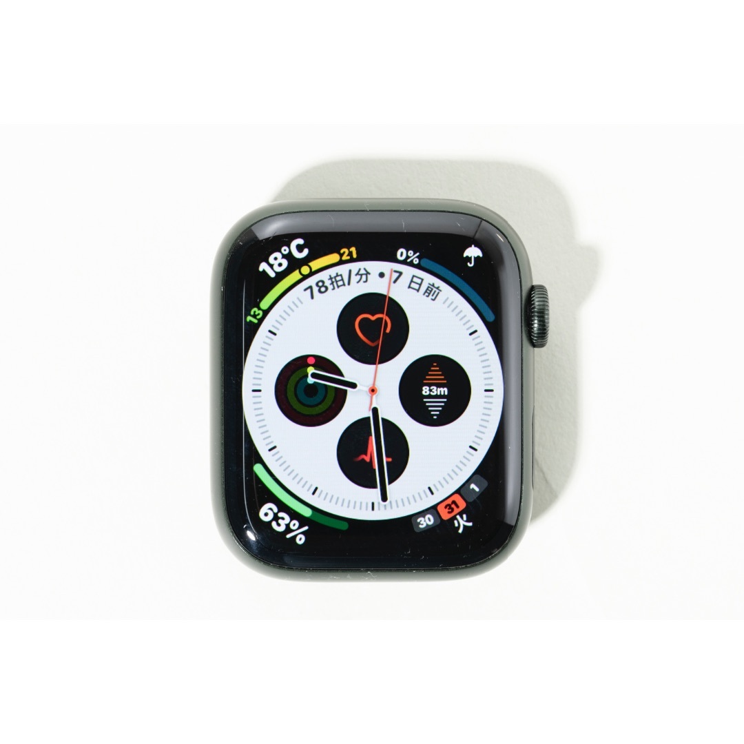 Apple Watch7 アップルウォッチ7 腕時計　美品　45mm GPS