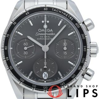 オメガ(OMEGA)のオメガ スピードマスター コーアクシャル クロノメーター クロノグラフ 38mm Speedmaster Co-Axial Chronometer Chronograph 38mm 324.30.38.50.06.001 内箱 保証書 SS メンズ時計 グレー 仕上げ済 美品 【中古】(その他)