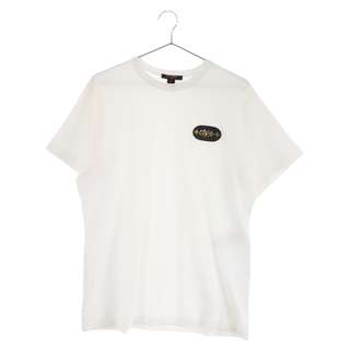 ヴィトン コットン Tシャツ モノグラム ロゴ 半袖 トップス ホワイト