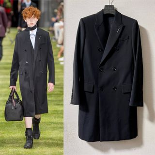 Dior homme 18SS ダブルチェスターコート44  ディオールオム