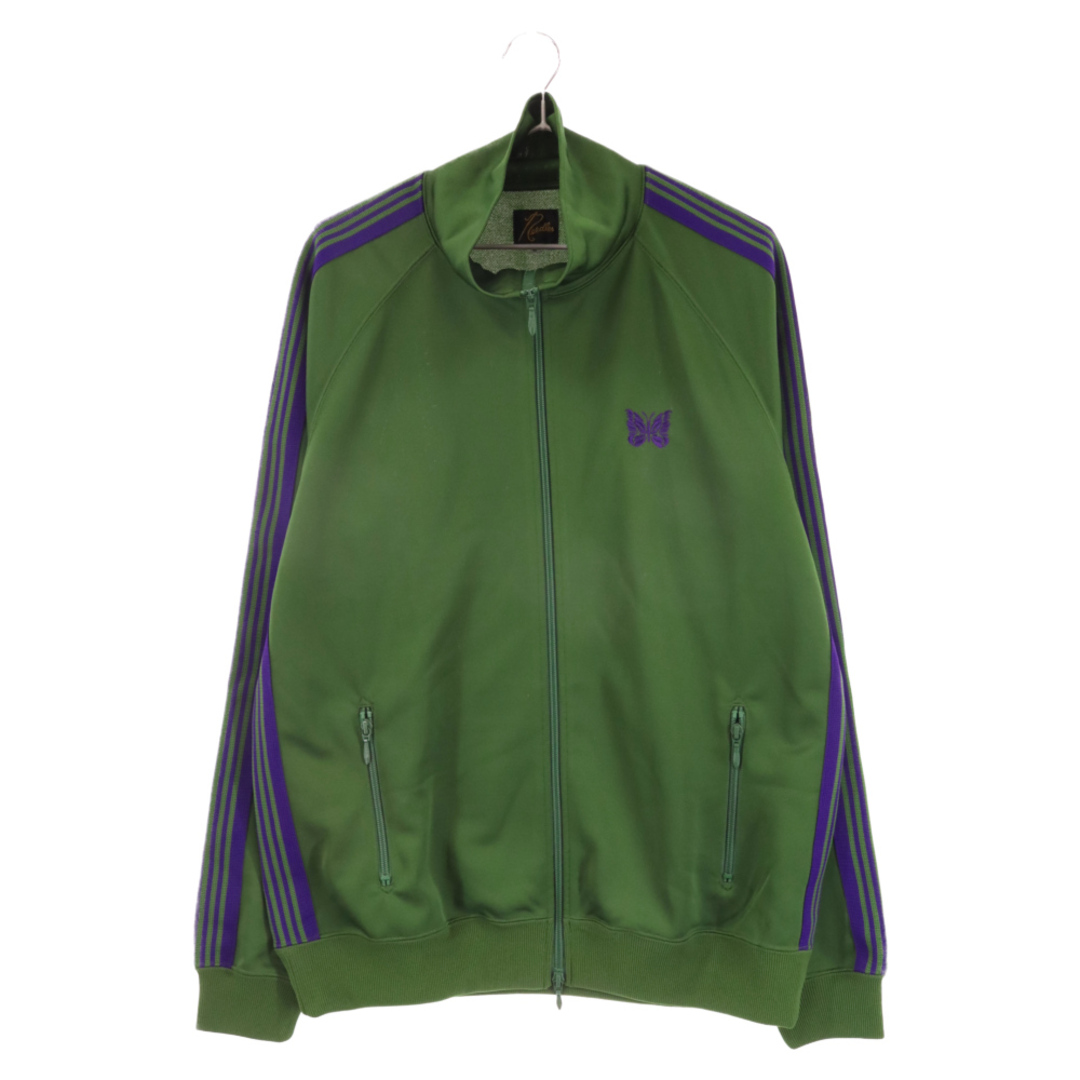 Needles ニードルス 23AW Track Jacket-Poly Smooth トラックジャケット グリーン NS244 | フリマアプリ  ラクマ