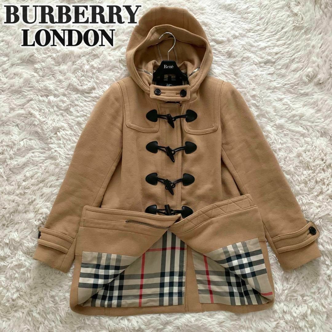 BURBERRY - 極美品✨バーバリーロンドン ダッフルコート メガチェック