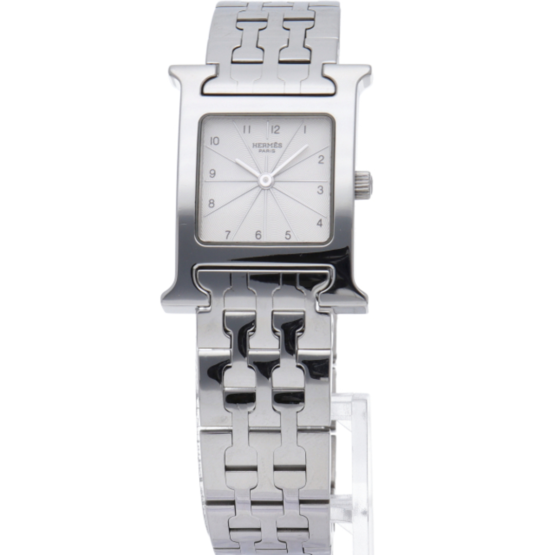 エルメス Hウォッチ レディース時計 H Watch HH1.210 箱 保証書 SS レディース時計 シルバー 仕上げ済 美品 【中古】