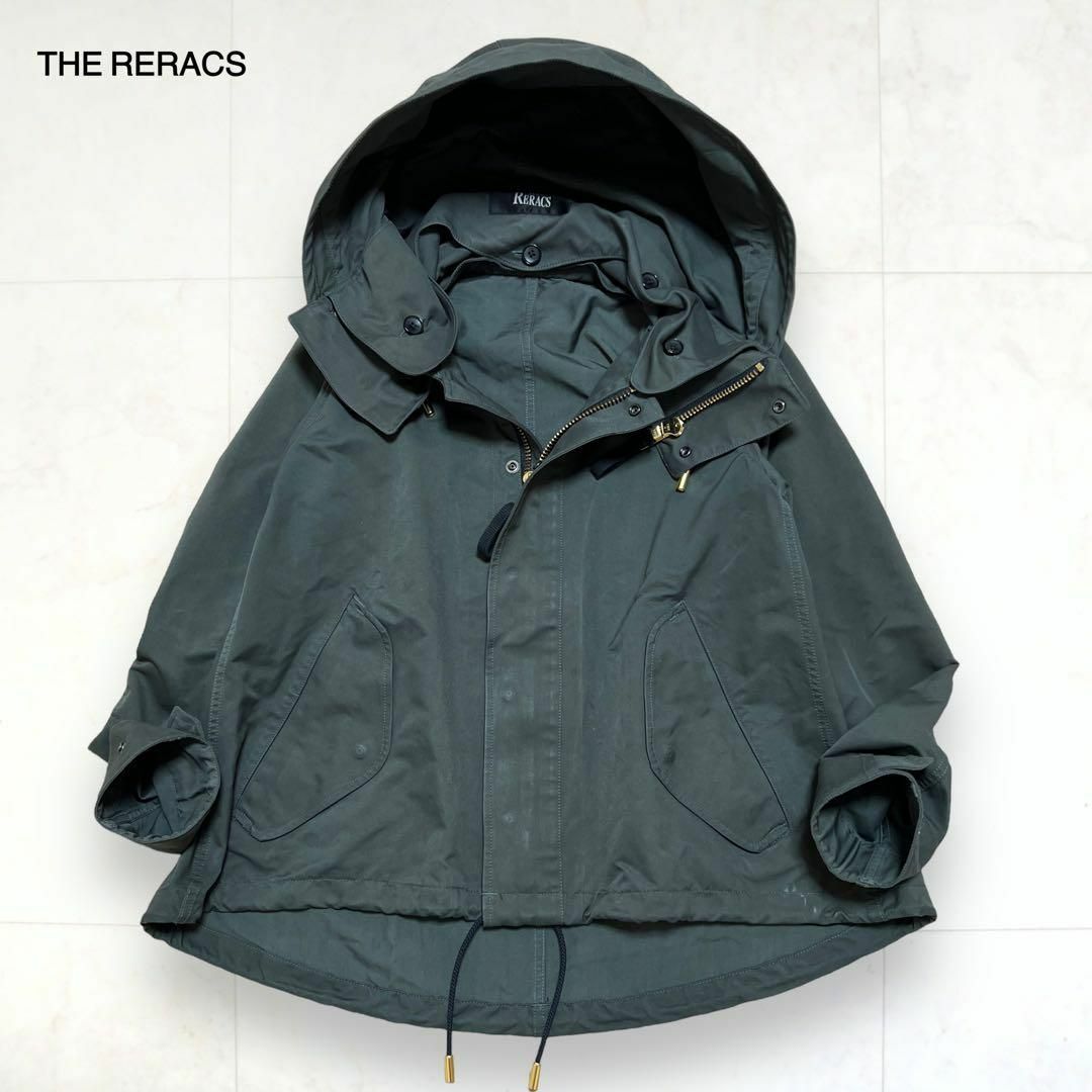 The Reracs 36 ダークグリーン　モッズコート