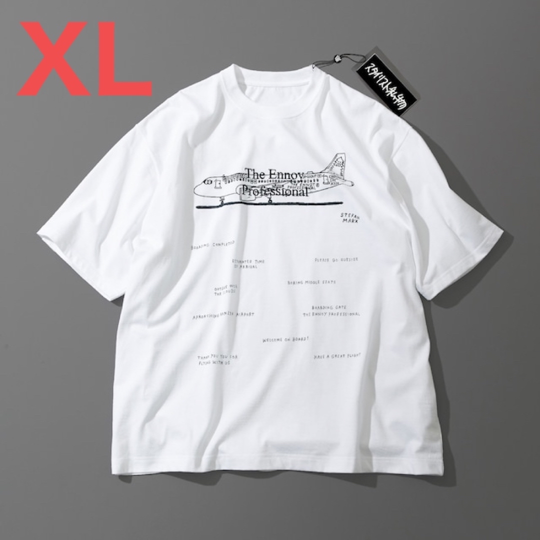 ennoy Stefan Marx T-SHIRT エンノイ 飛行機 Tシャツトップス - T ...