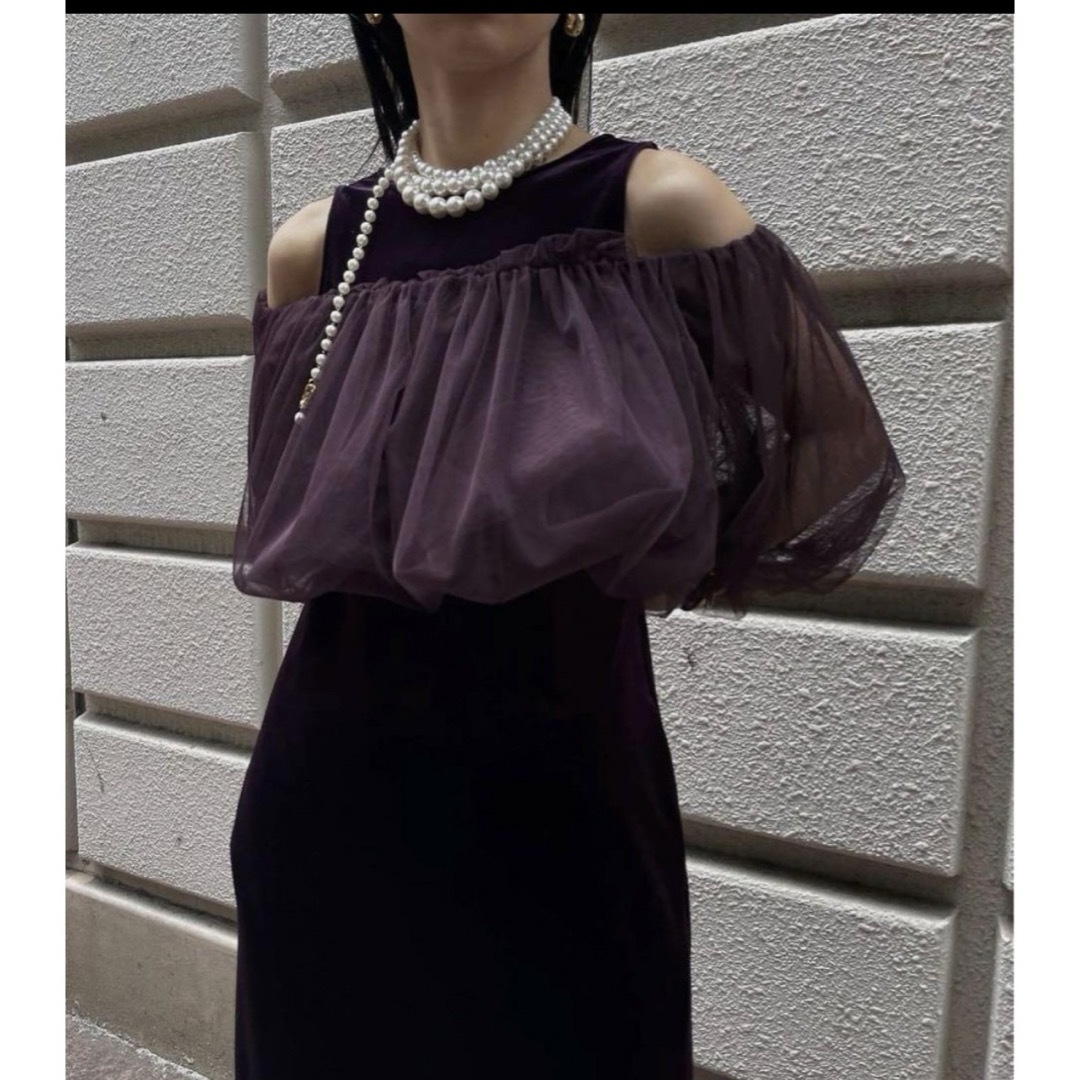 Ameri VINTAGE - UND MANY WAY BALLOON VEIL DRESSの通販 by はる's