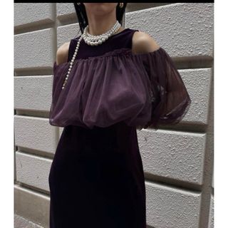 Ameri VINTAGE - UND MANY WAY BALLOON VEIL DRESSの通販 by はる's